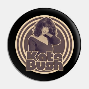 Kate bush 1980s vintage Pin