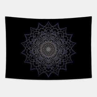 Purple Mandala Tapestry