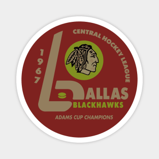 Dallas Black Hawks Magnet