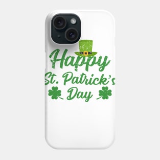 St Patricks Day hat leprechaun Phone Case