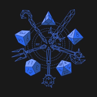 Dungeons & Dragons - Choose Your Blue Weapon T-Shirt