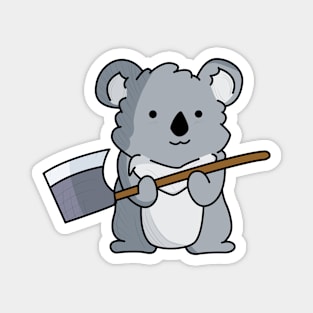 Crazy koala! Magnet