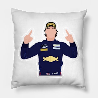 2021 Formula 3 Champion Dennis Hauger Pillow