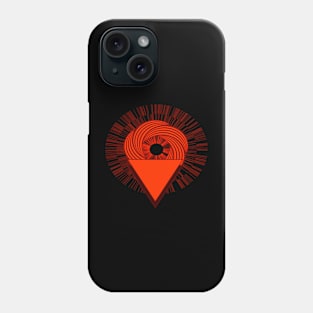 Triangle sun Phone Case