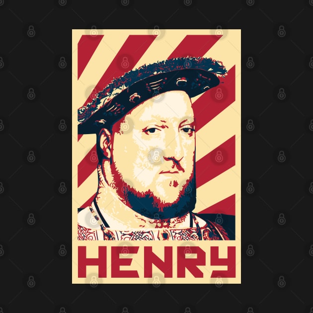 King Henry VIII Of England Retro Propaganda by Nerd_art