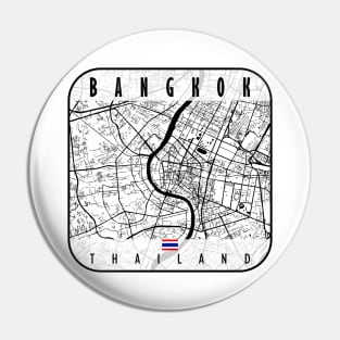 Bangkok Map Thailand Pin