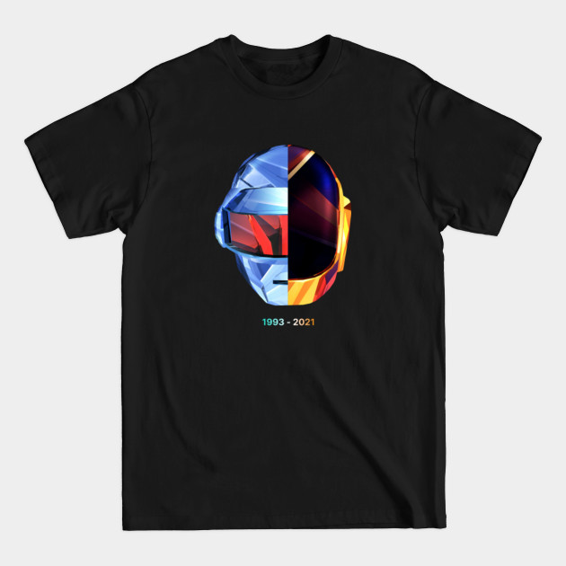 Disover Daft Punk Epilogue 1993 to 2021 - Tribute - Daft Punk - T-Shirt