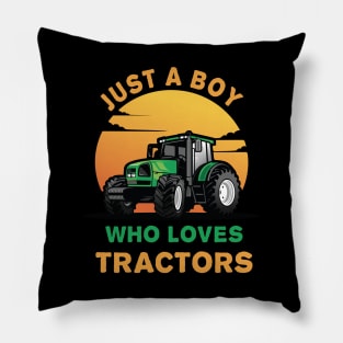 Farm Vehicle Country Life Boy who loves tractors Truck Boy Pillow