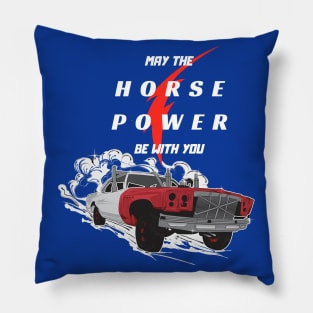 Mega Muscle Car Pillow