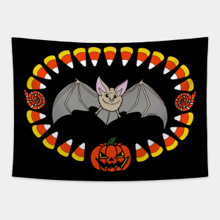 Halloween Bat Tapestry