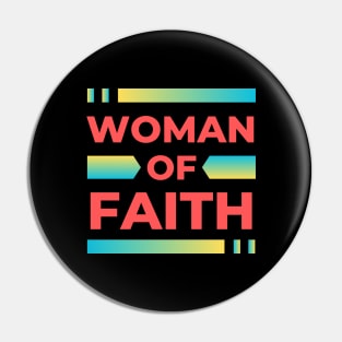 Woman Of Faith | Christian Pin