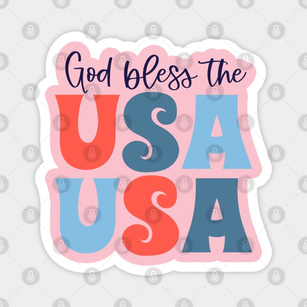 Fourth of July (4th of july) Magnet by Graphic tees