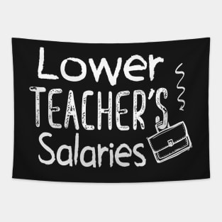 Lower Teacher Salaries Abroad Tapestry