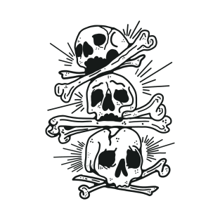 Three of skulls T-Shirt