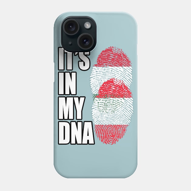 Hungarian And Austrian Mix Heritage DNA Flag Phone Case by Just Rep It!!