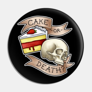 Cake or Death? Pin