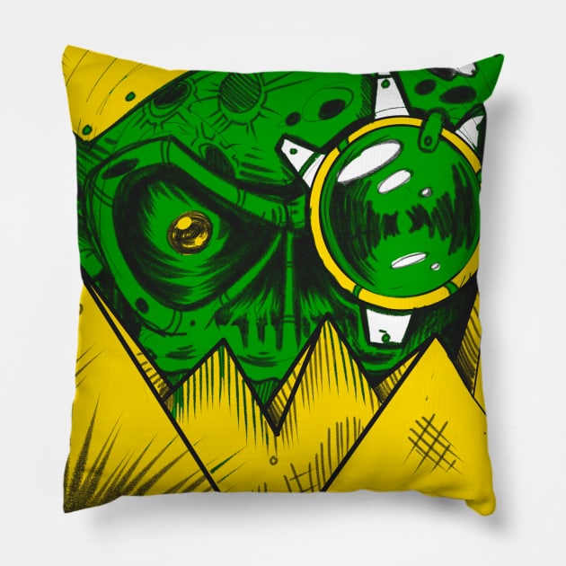 Ork Moons! Pillow by paintchips