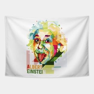 Albert Einstein POP ART Tapestry