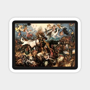 The Fall of the Rebel Angels - Pieter Bruegel the Elder Magnet