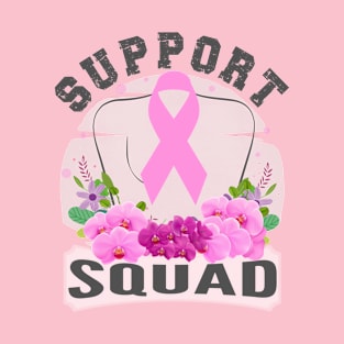 Support Squad Breast Cancer Awareness T-Shirt