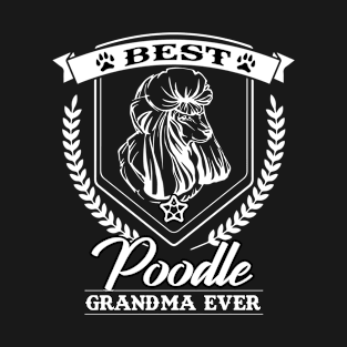 Poodle Grandma T-Shirt