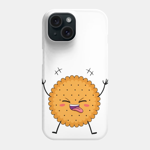 Cracker Design Phone Case by KPrimeArt