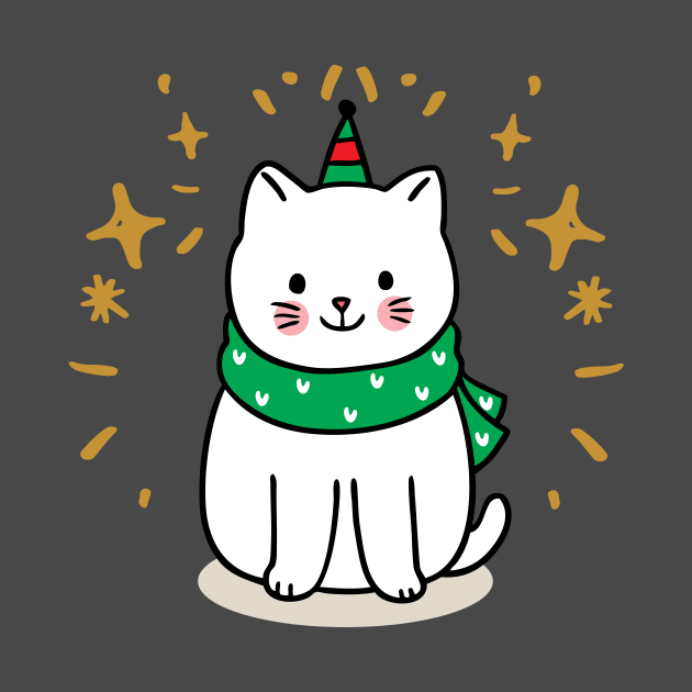 fanny cat christmas by FircKin