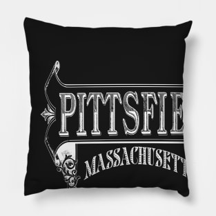 Vintage Pittsfield, MA Pillow