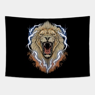 Thunderous Roar, Lion Tapestry