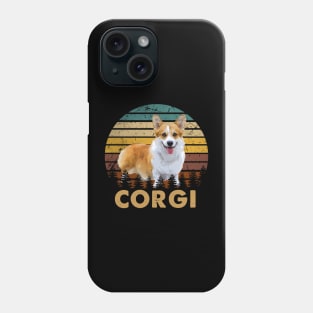 Corgi Love Fashionable Tee Celebrating the Affection for Welsh Corgis Phone Case