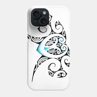 Polynesian tattoo turtle by havai'iart Phone Case