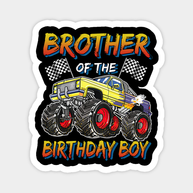 Brother of the Birthday Boy Monster Truck Birthday Monster Truck