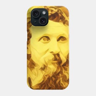 John Muir Golden Portrait | John Muir Artwork 11 Phone Case