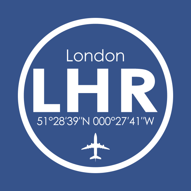 LHR, London Heathrow Airport, England by Fly Buy Wear