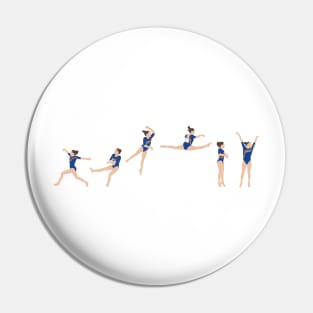 Split leap Larisa Pin