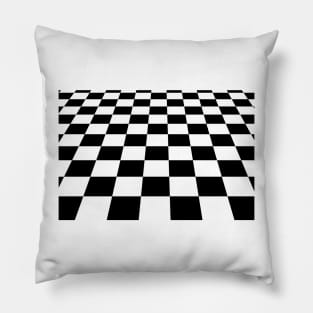 Checkered Board Pattern Pillow