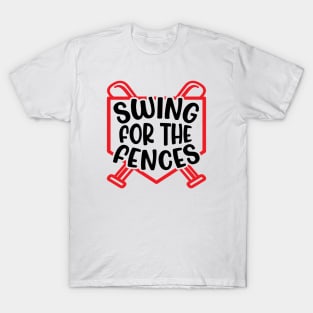 Swing for the Fences graphic tee in 2023