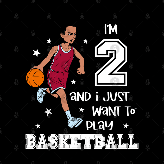 Boy plays basketball - I am 2 by Modern Medieval Design