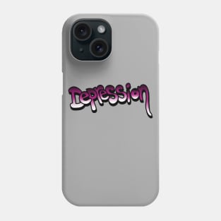 Depression - suicide prevention and awareness Phone Case