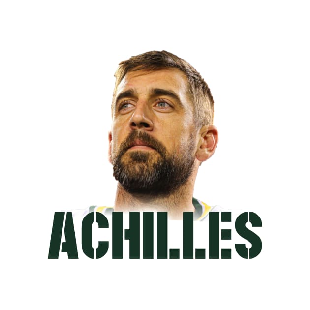 Aaron Rodgers Achilles by Sports and Business Merch Store