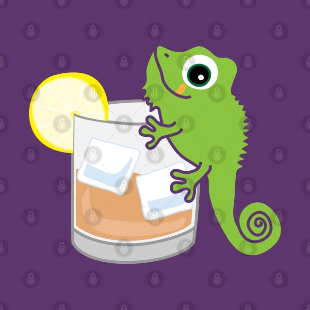 Long Drink Chameleon by katelein