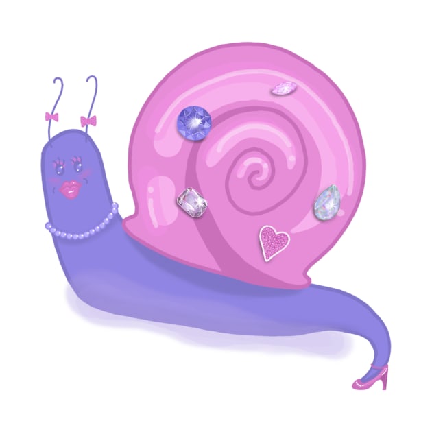 Fancy Snail by malaynab-artsy