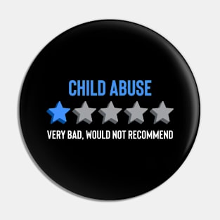 Child Abuse Prevention Awareness Month Blue Ribbon gift idea Pin