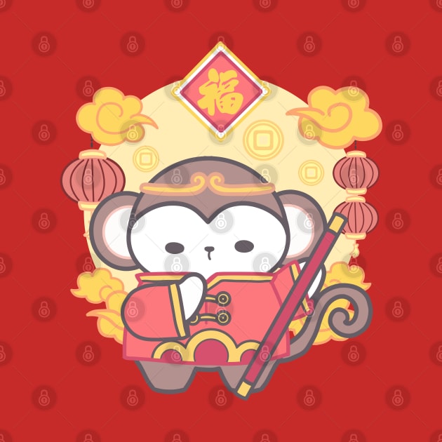 Playful Prosperity: Monkey Chinese Zodiac! by LoppiTokki