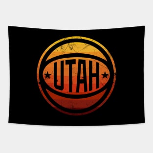 Utah Retro Ball - Sunset/Black Tapestry