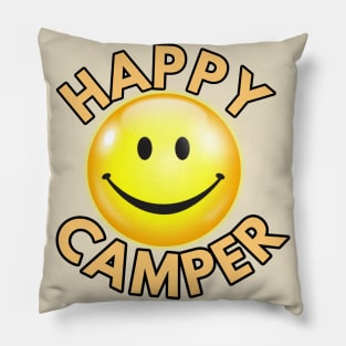 Camping t-shirt designs Pillow