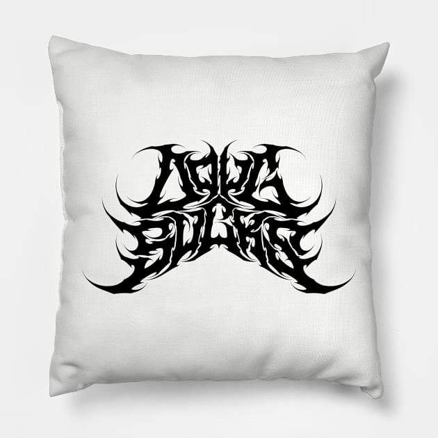 Doug Sucks Metal 2 Pillow by ArtGuyDesigns