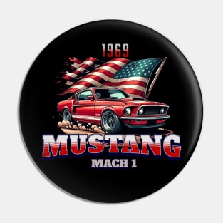 1969 Mustang Mach 1 Pin