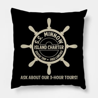 Gilligans Island logo Pillow