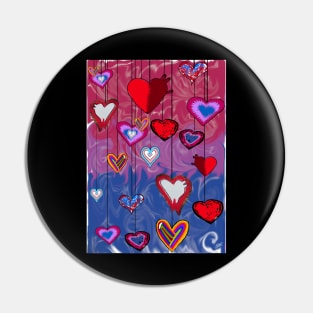 Hearts full of love Pin